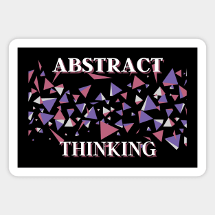 Geometry Lovers Abstract Thinking Gift For Math Lover Magnet